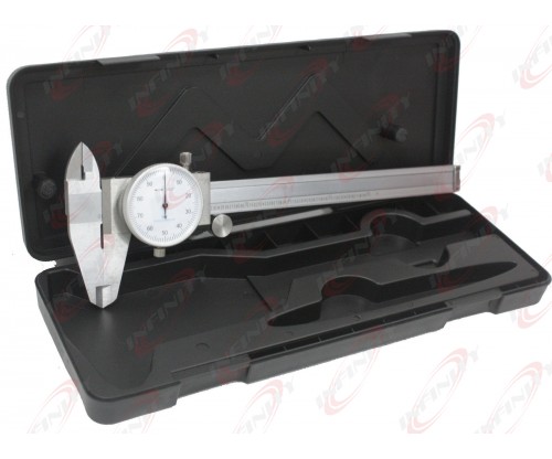 6"DIAL CALIPER STAINLESS STEEL SHOCKPROOF GAUGE